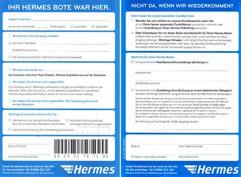 hermes ablagegenehmigung|hermes wunschablageservice.